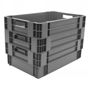 Standard Euro Box 60cm Solid Sides & Base 40 Litre